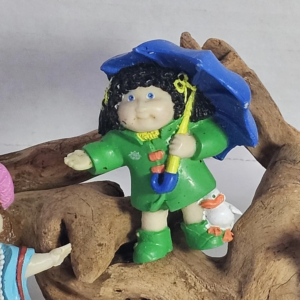 Vintage Set Of 3 Cabbage Patch Baby Figurines 1984